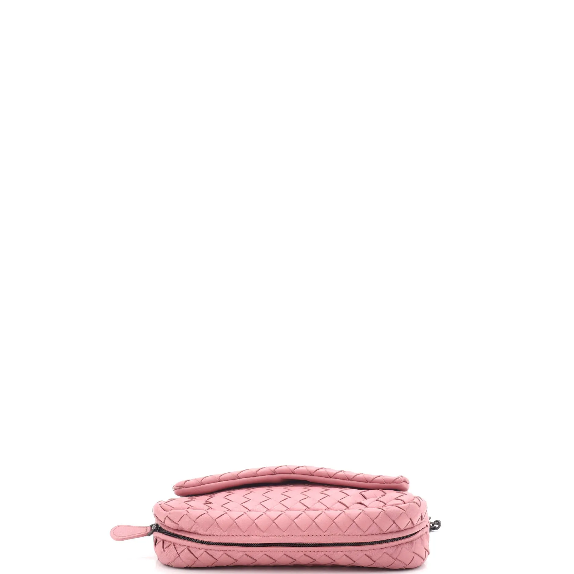 Expandable Chain Crossbody Bag Intrecciato Nappa Small