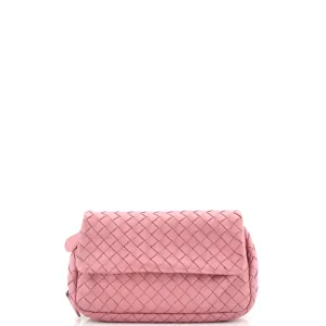 Expandable Chain Crossbody Bag Intrecciato Nappa Small