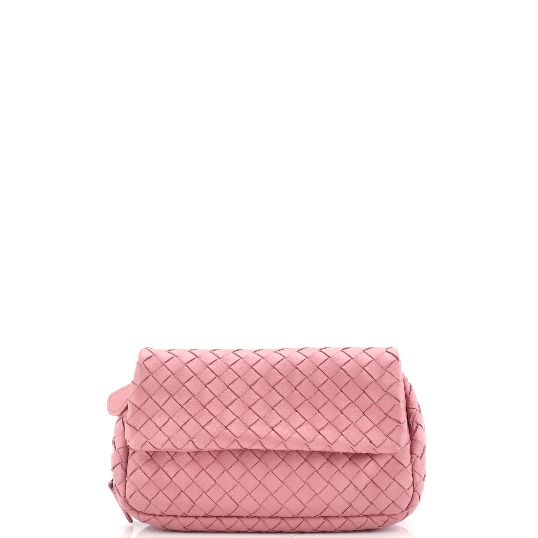Expandable Chain Crossbody Bag Intrecciato Nappa Small