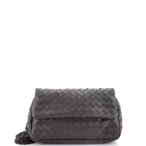 Expandable Chain Crossbody Bag Intrecciato Nappa Small