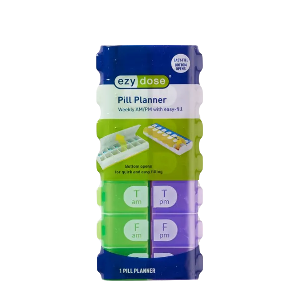 Ezy Dose® Easy Fill Weekly AM/PM Pill Organizer