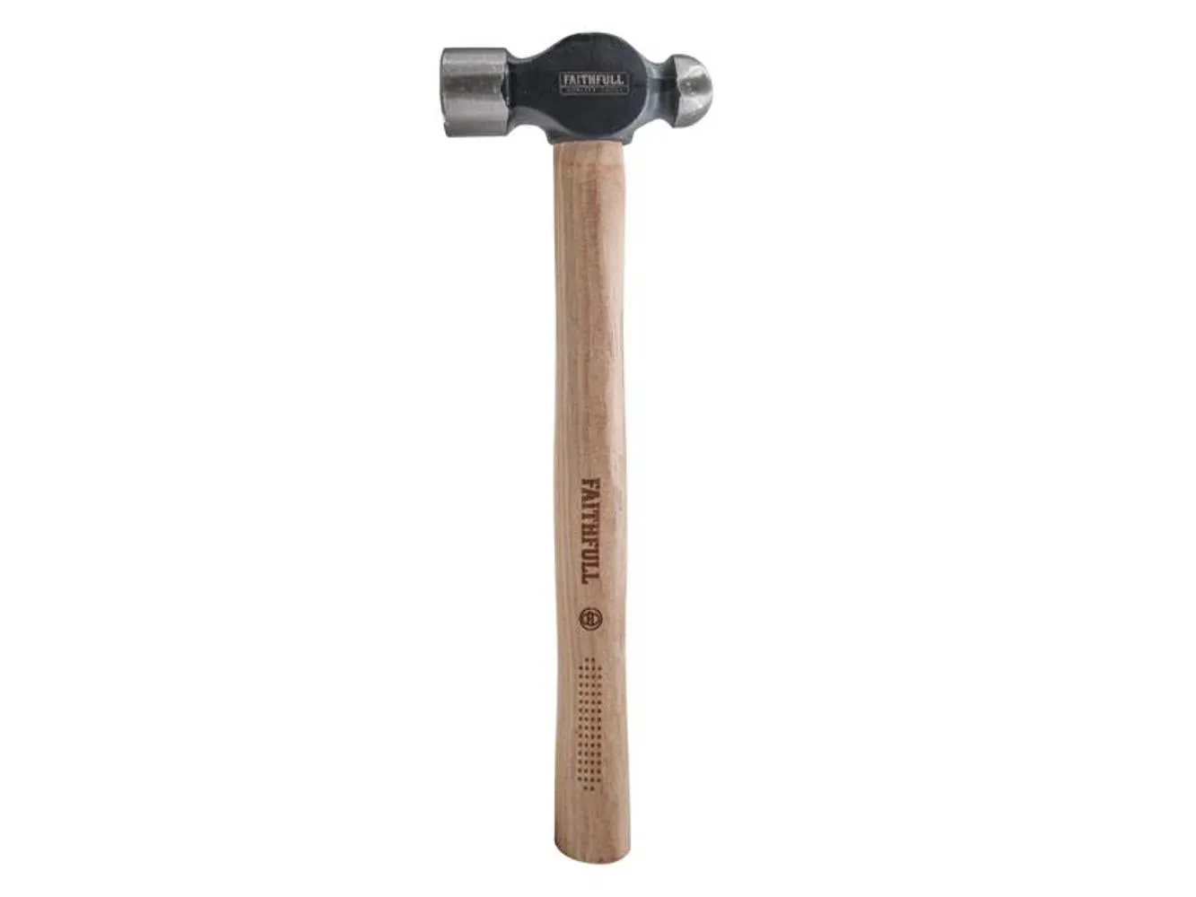 Faithfull Ball Pein Hammer Fsc Hickory 1.361Kg (3 Lb)