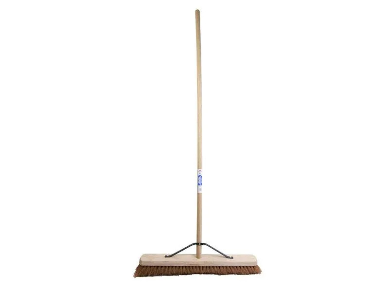 Faithfull Broom Soft Coco 60Cm (24In)   Handle & Stay