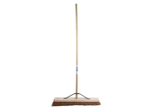 Faithfull Broom Soft Coco 60Cm (24In)   Handle & Stay
