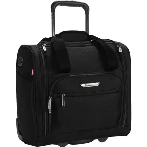 famous luggage tprc 15" carry-on under seat soft side carry-on