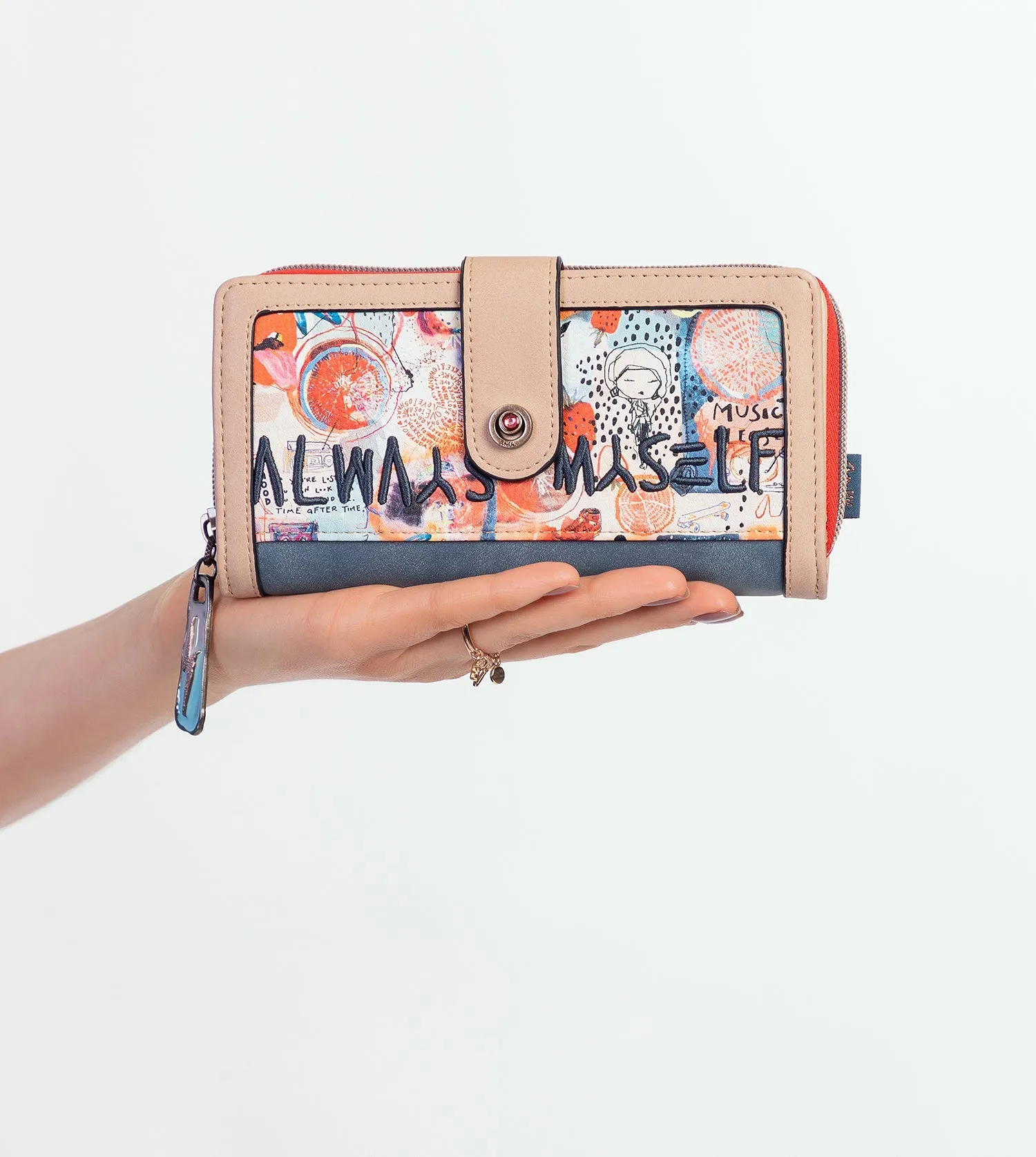 Fancy large wallet