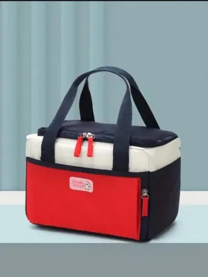 Fashionable New Model Mommy Lunch Bag For Work With Foil Insulation Layer And Aluminum Handle, Portable Outdoor Picnic Handbag School Organizer Bags Teacher Storage Bags Classroom Bags Classroom Organizer Bags