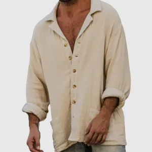 Felix Grant Azure Springs Linen Shirt