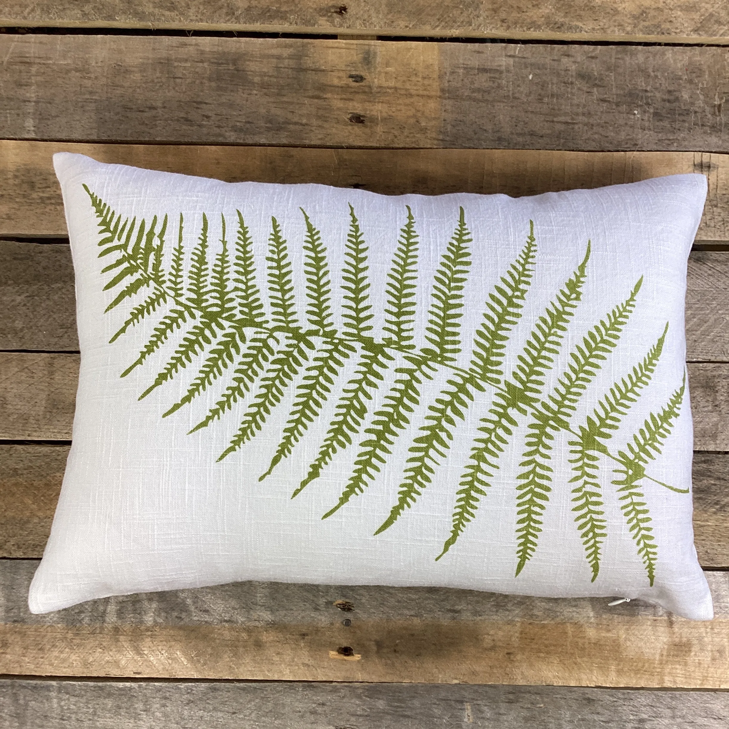 Fern Pillow, 13x19