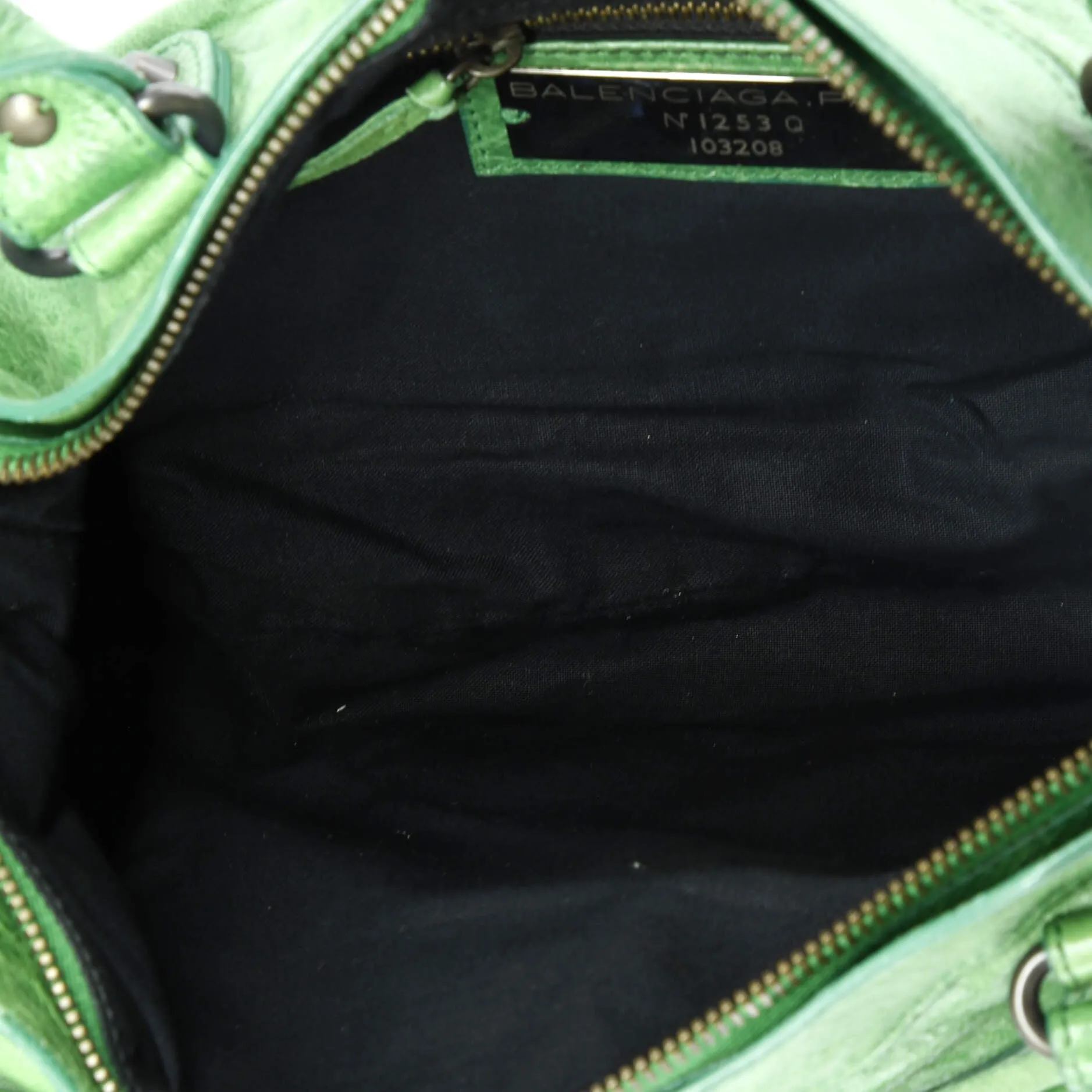 First Classic Studs Bag Leather