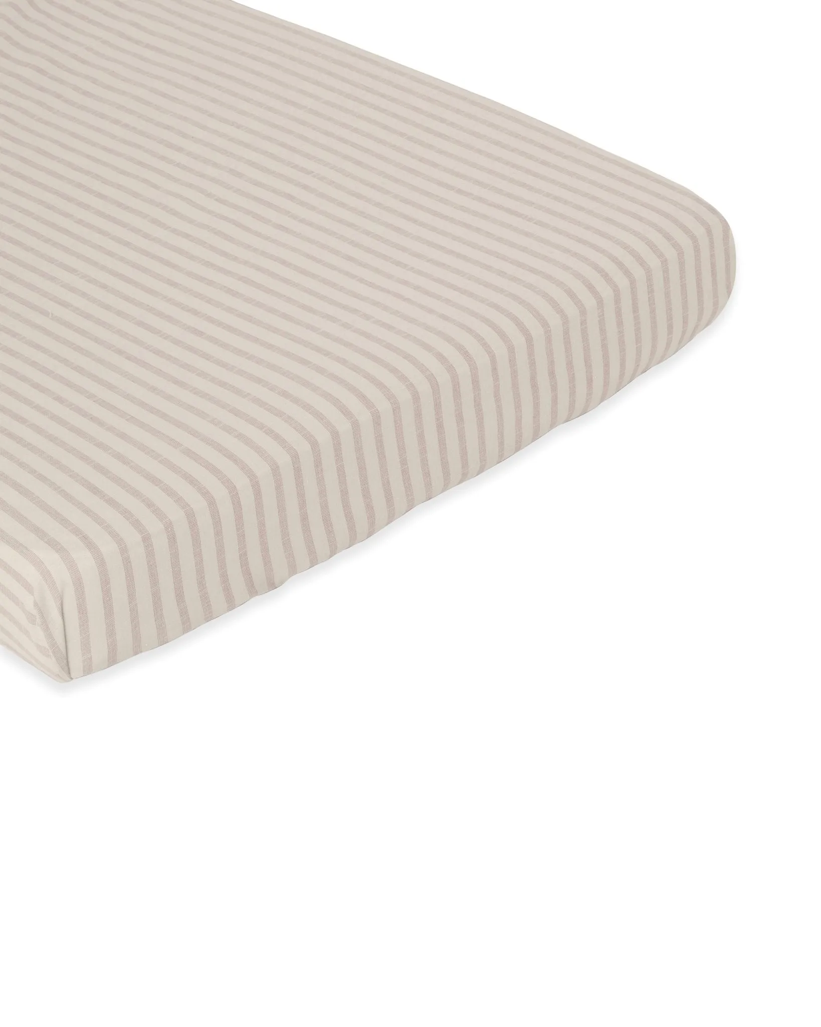 Fitted Single Sheet | Stripe Mauve by Garbo & Friends