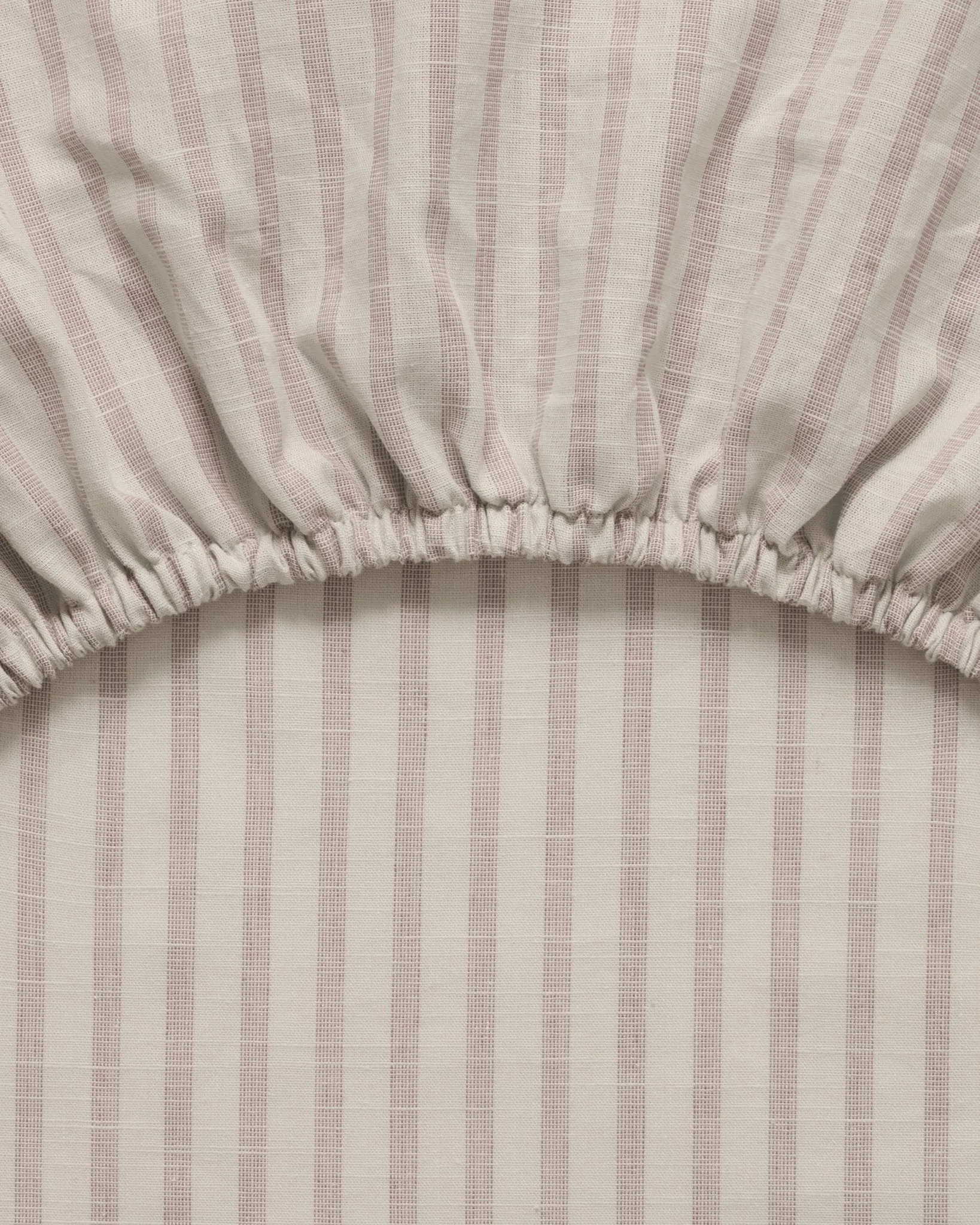 Fitted Single Sheet | Stripe Mauve by Garbo & Friends