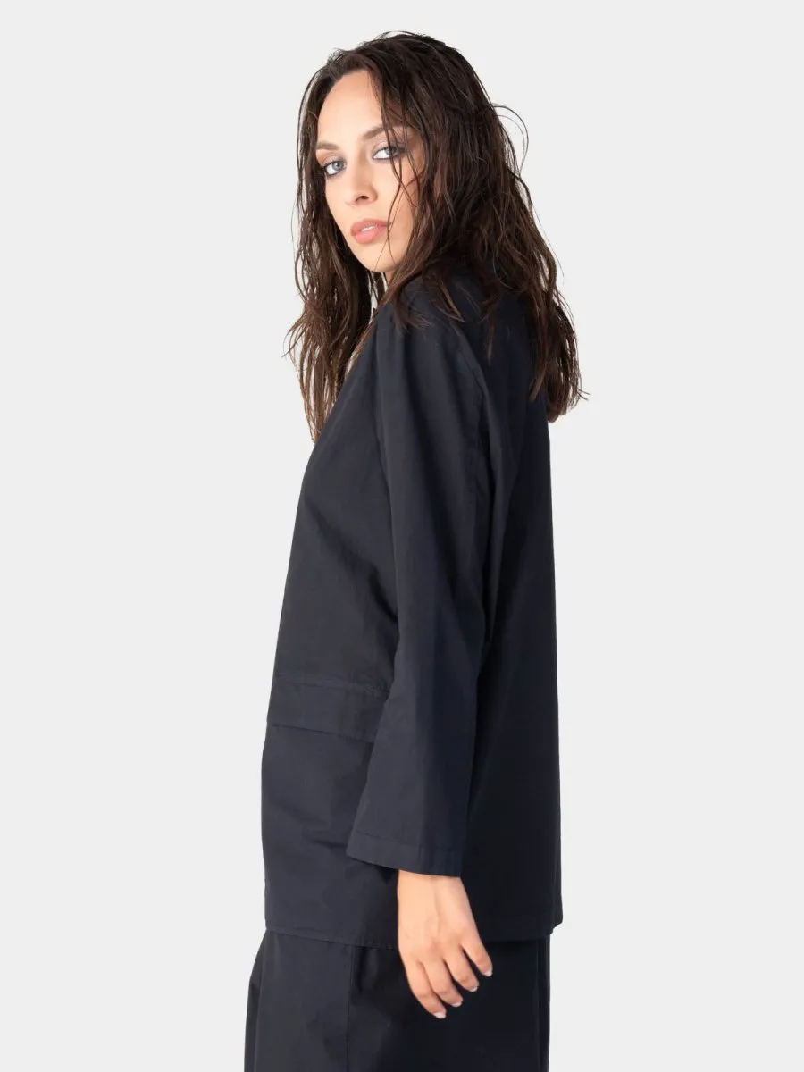 Flap Pocket Cotton Jacket