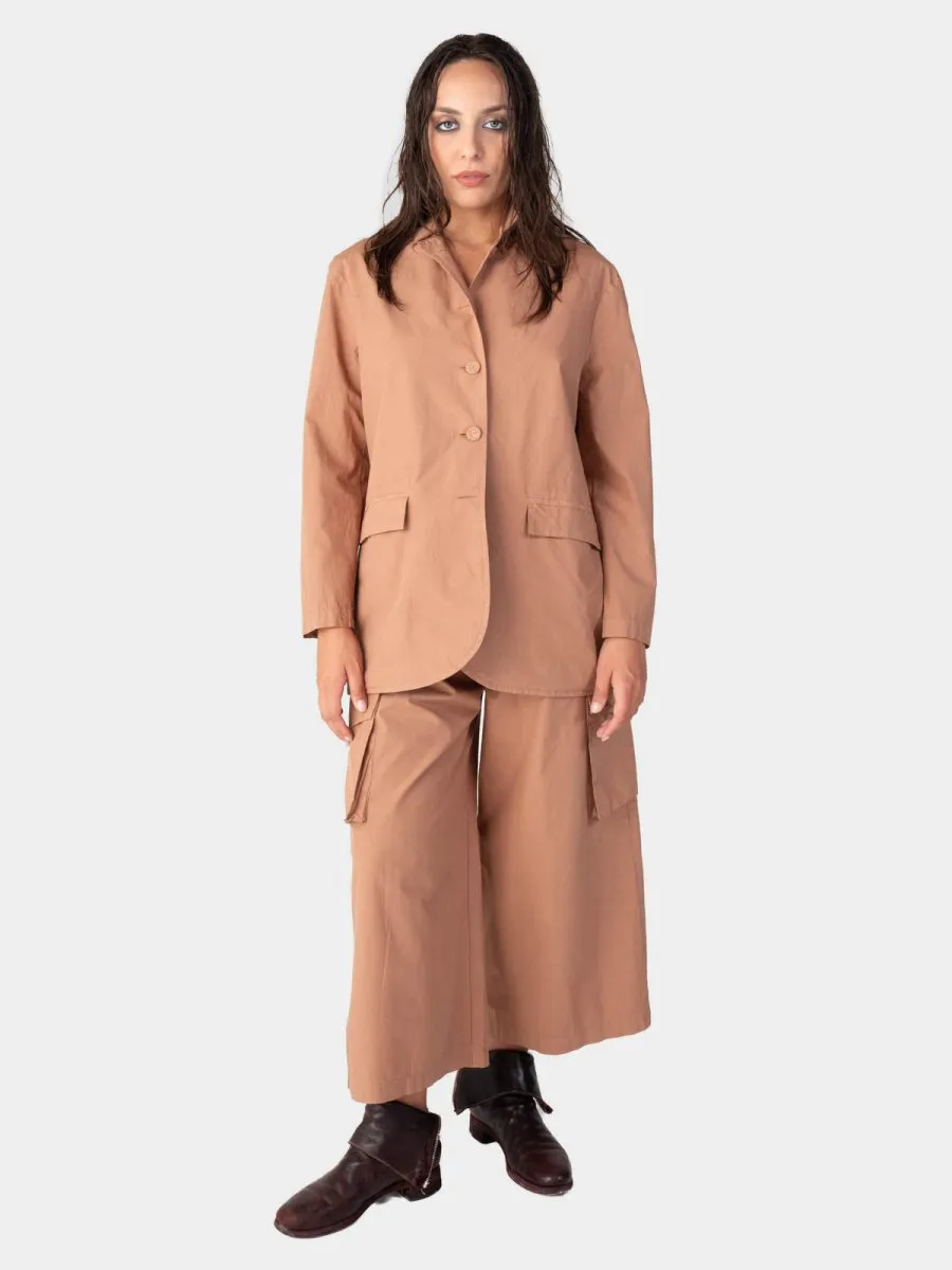 Flap Pocket Cotton Jacket