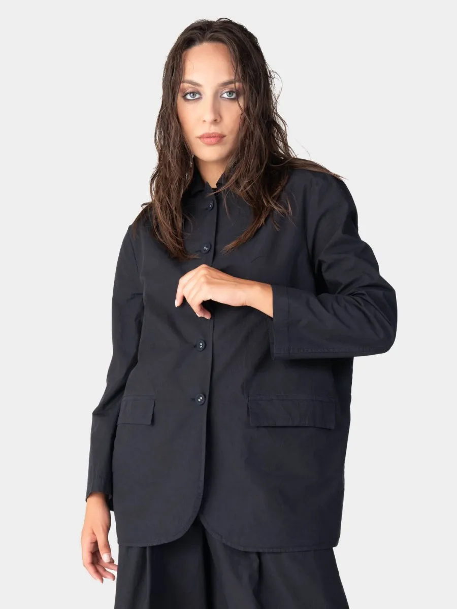 Flap Pocket Cotton Jacket