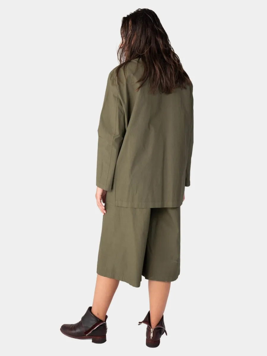 Flap Pocket Cotton Jacket