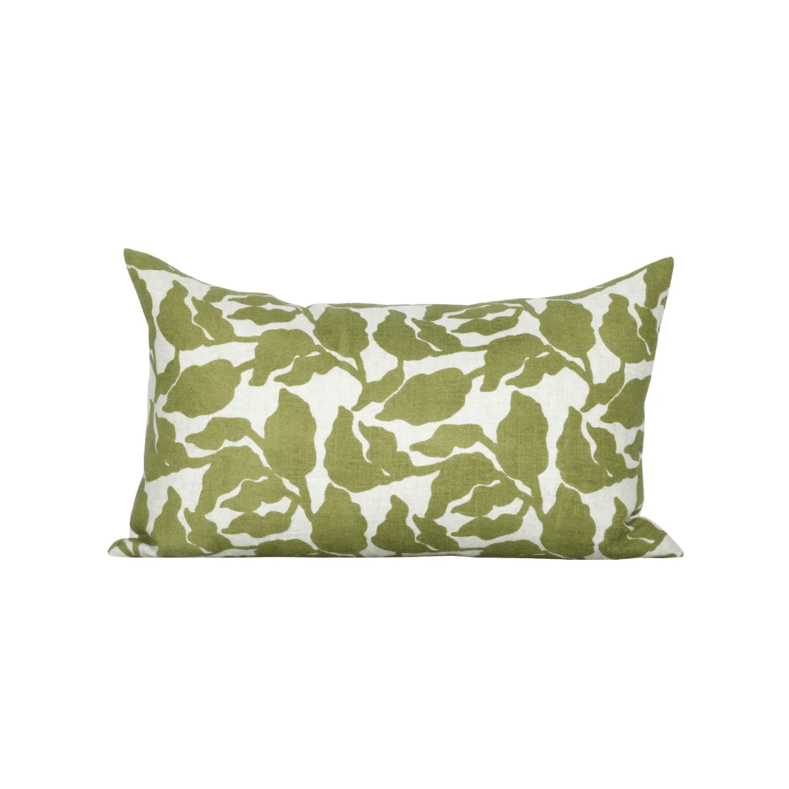 Flores Moss Lumbar Pillow