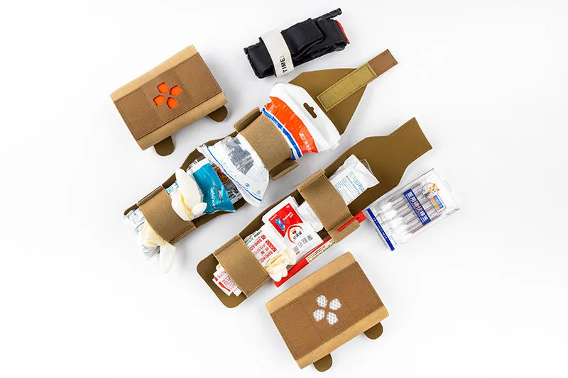 FMA Micro Trauma Kit Medical Pouch (IFAK), type B - Tan