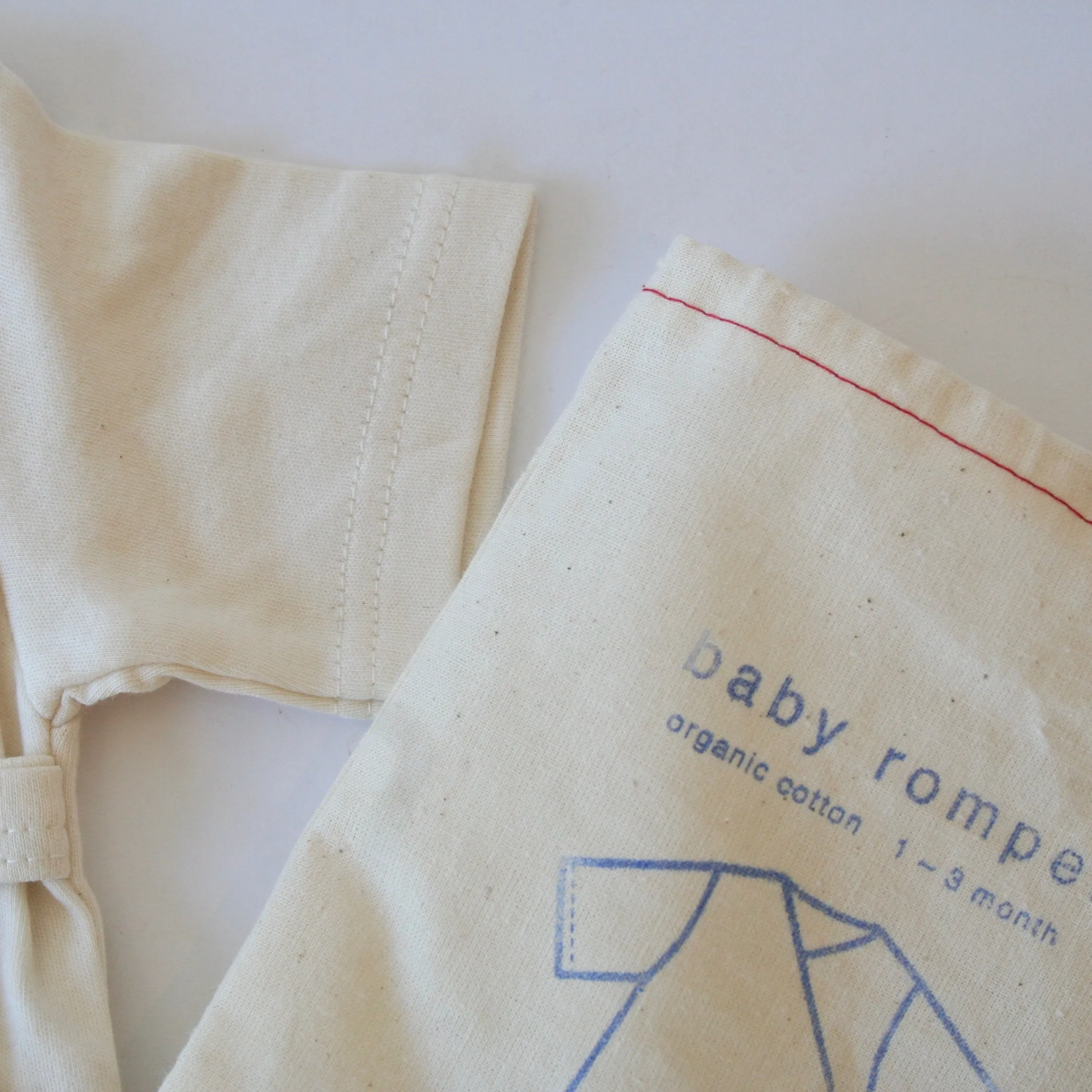 Fog Linen Organic Cotton Baby Romper
