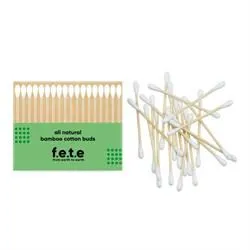 From Earth to Earth | Bamboo Cotton Buds 100 pack | 32g