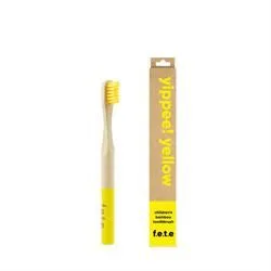 From Earth to Earth | Bamboo Tooth Brush Yippee! Yellow Yellow Child 1 Unit | 15g