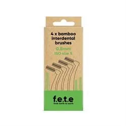 From Earth to Earth | FETE Interdental Brushes ISO Size 5 Green 0.8mm | 14g