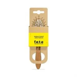 From Earth to Earth | Round Small Bamboo Brush (18cm x 5cm) 1 Unit | 50g