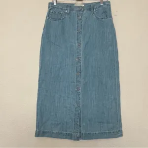GAP Denim Maxi Skirt