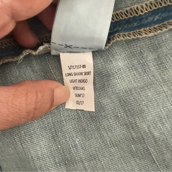 GAP Denim Maxi Skirt