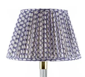 GATHERED BEDWYN IN INDIGO WICKER LIGHT LINEN