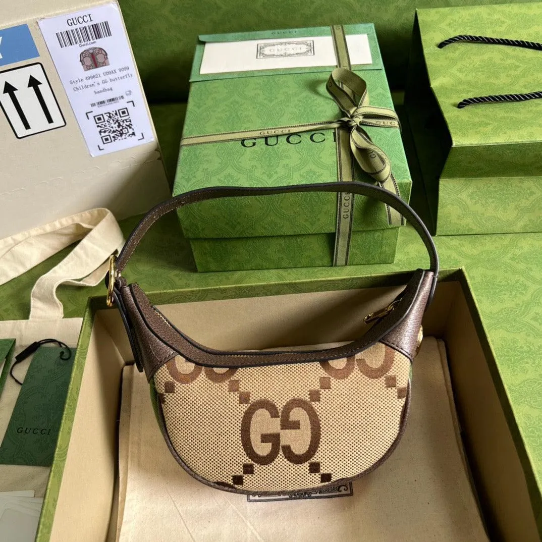 gg Ophidia Jumbo gg Mini Bag Brown For Women, Women&#8217;s Bags 7.9in/20cm gg ‎‎658551 UKMDG 2570