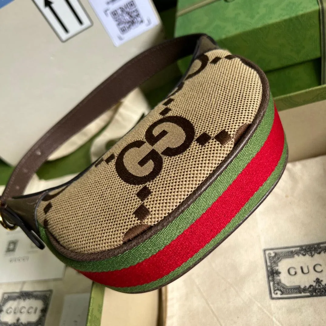 gg Ophidia Jumbo gg Mini Bag Brown For Women, Women&#8217;s Bags 7.9in/20cm gg ‎‎658551 UKMDG 2570