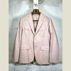 GIANNETTO PORTOFINO Plaid Jacket