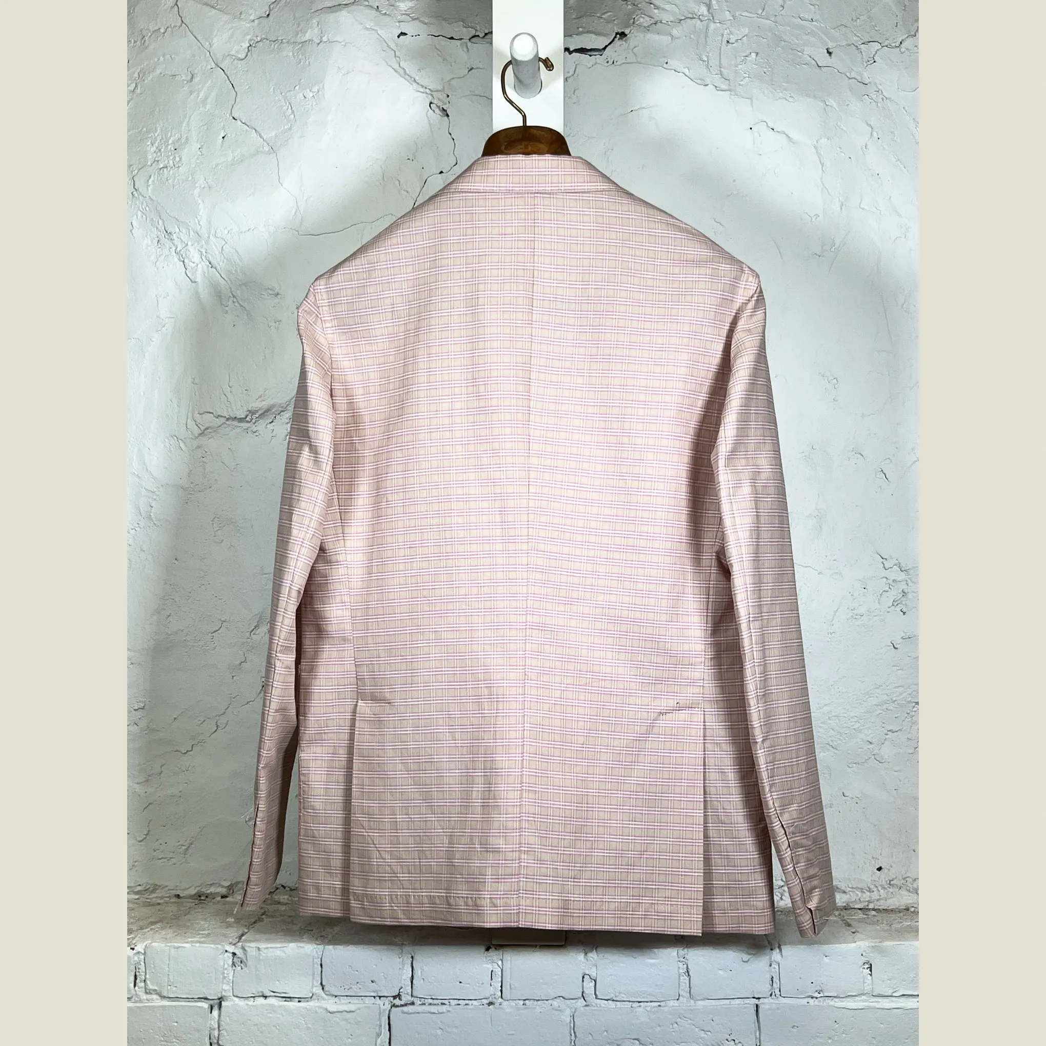 GIANNETTO PORTOFINO Plaid Jacket
