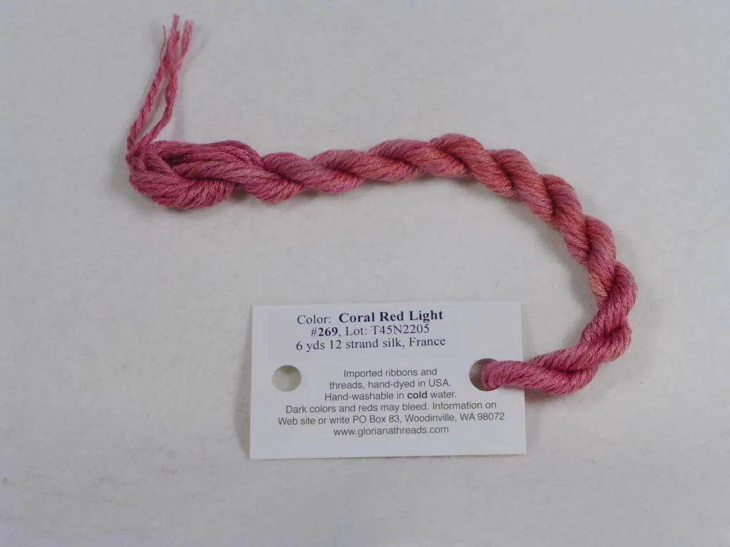 Gloriana Silk Floss 269 Light Coral Red