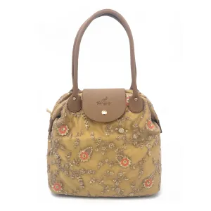Gold Melody Haven | Lace Bag