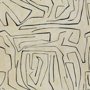 Graffito-Linen/Onyx