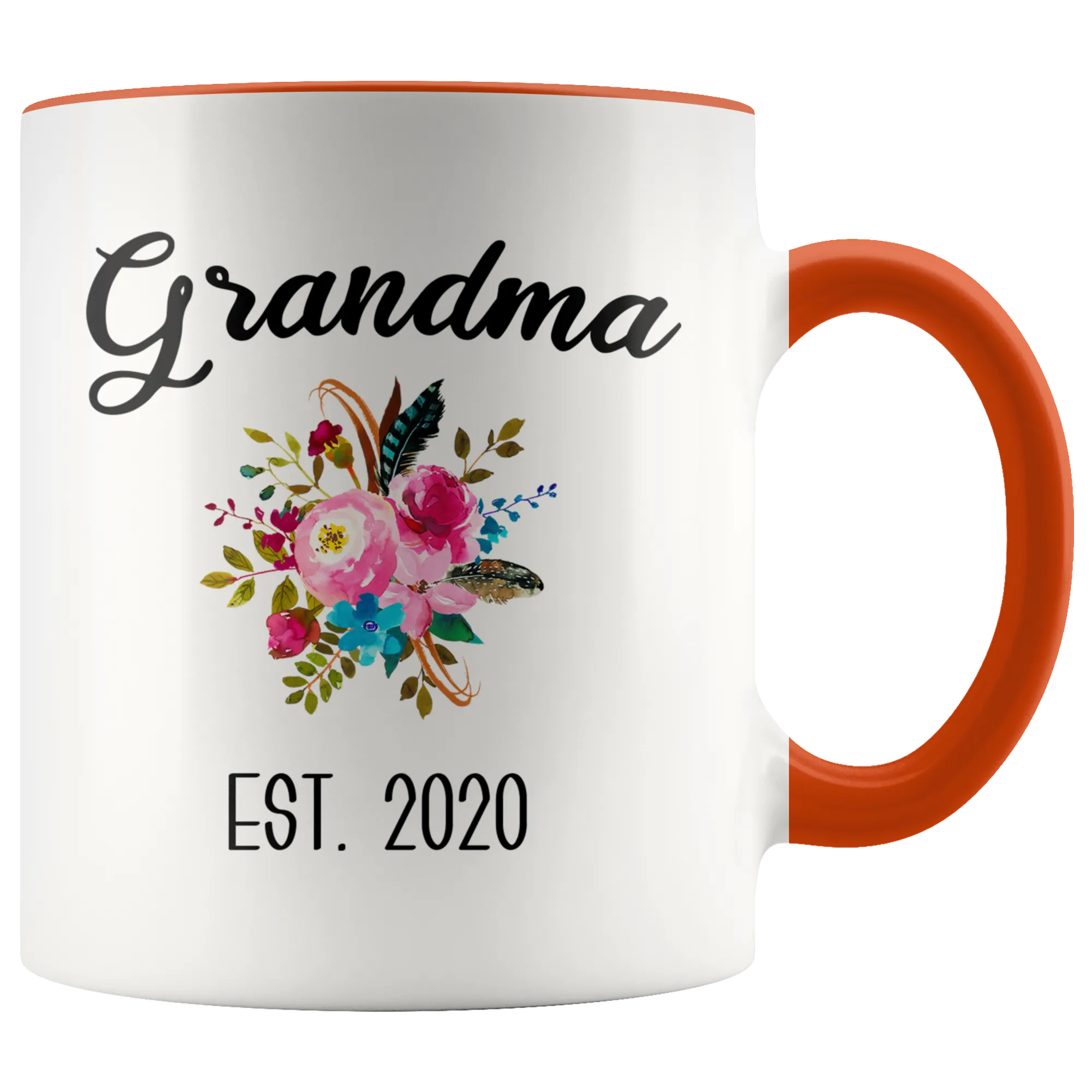 Grandma to be Mug Gifts for New Grandma Est 2020 Pregnancy Announcement for Grandparents Reveal to Grandparents