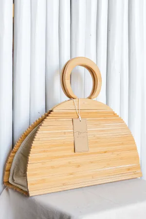Half Moon Bamboo Bag
