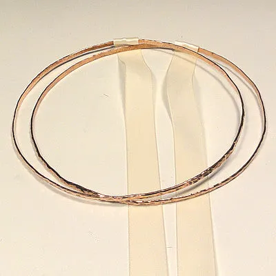 Hammered copper crown