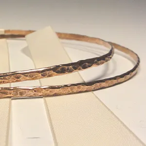 Hammered copper crown