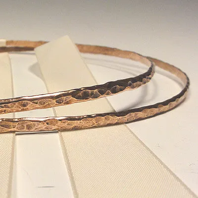 Hammered copper crown