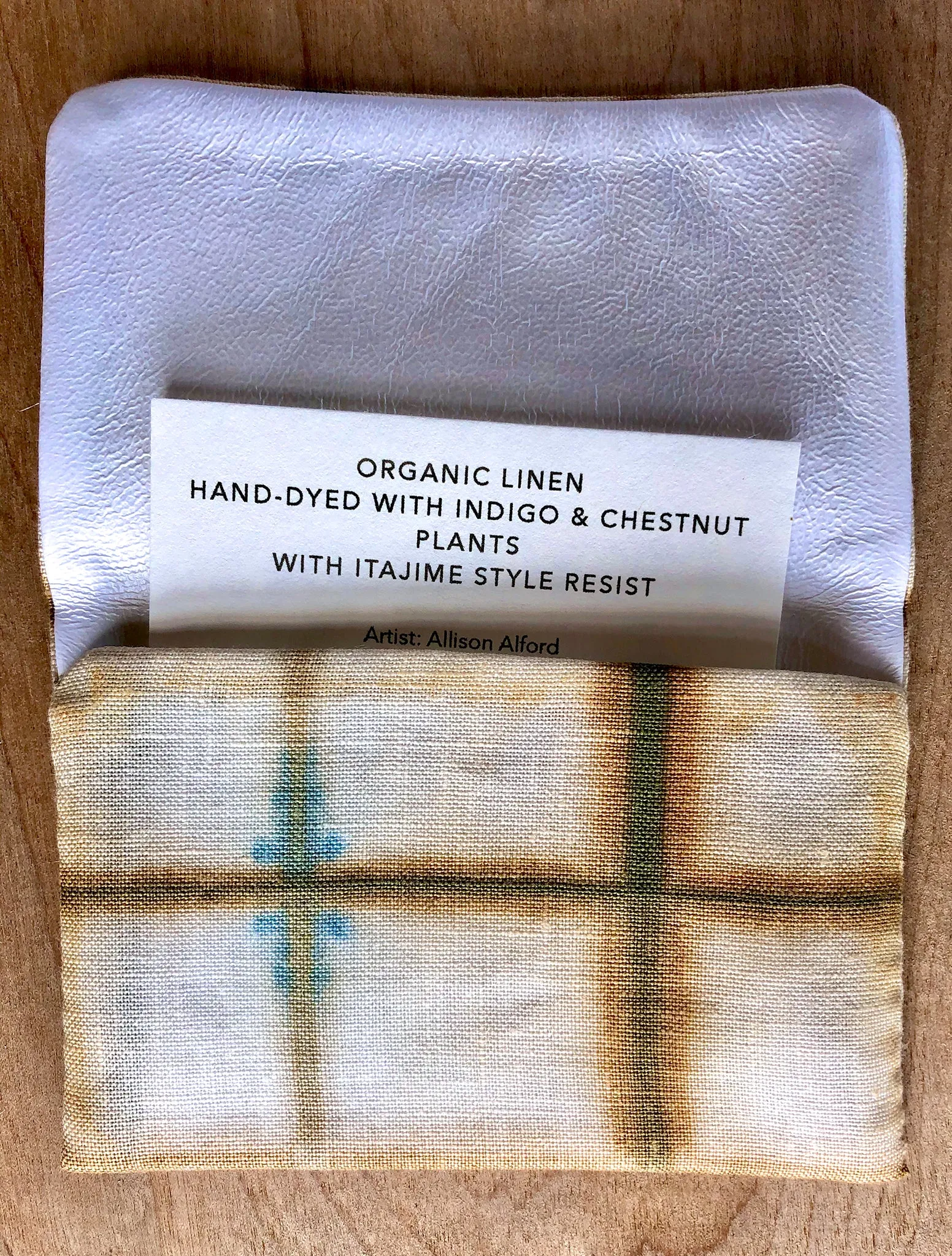 Hand-Made Chakin Ire Naturally Dyed with Plants