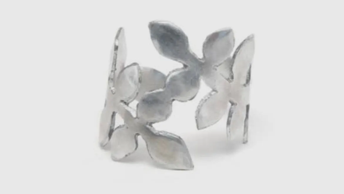 Handmade Bracelet Leaves