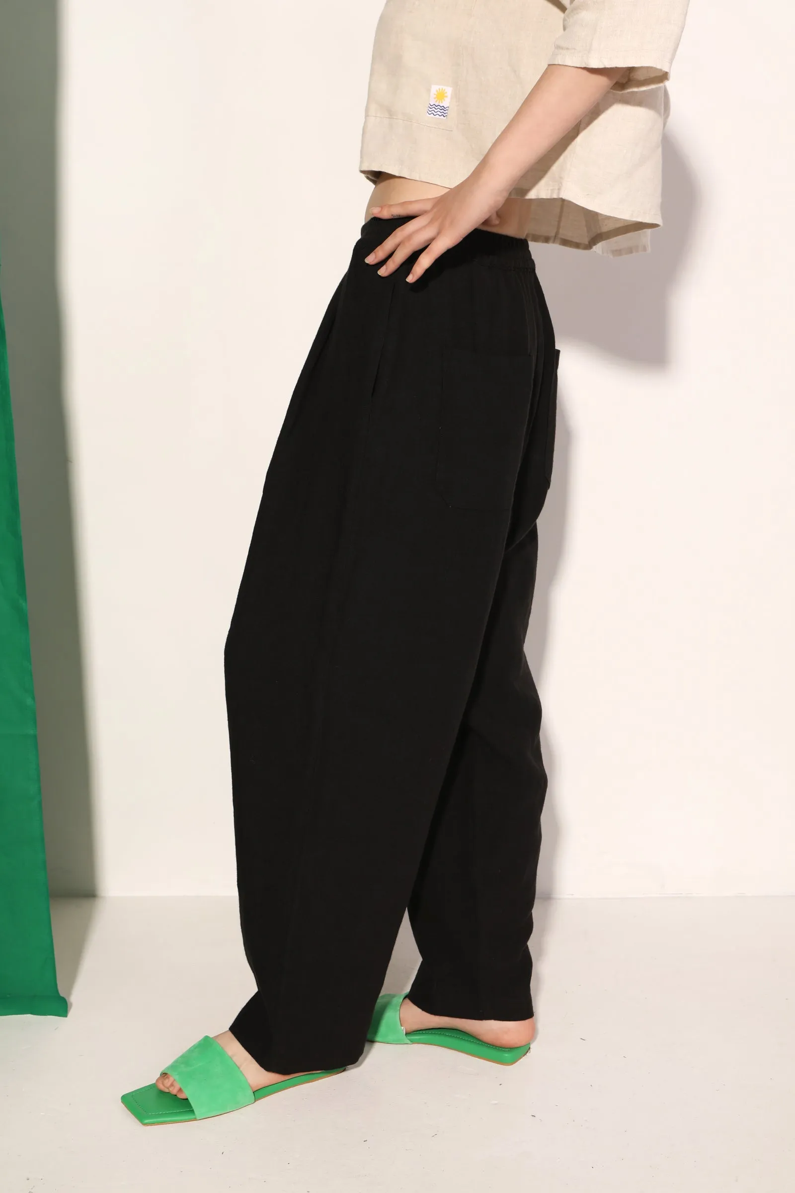 Hareem Trouser Black