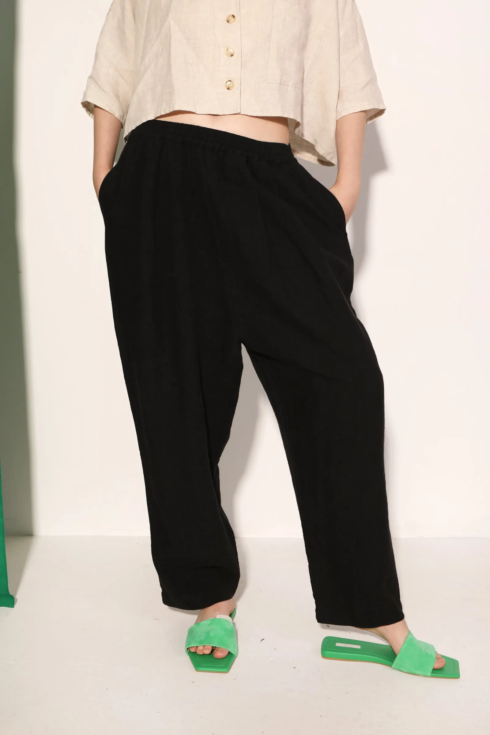Hareem Trouser Black