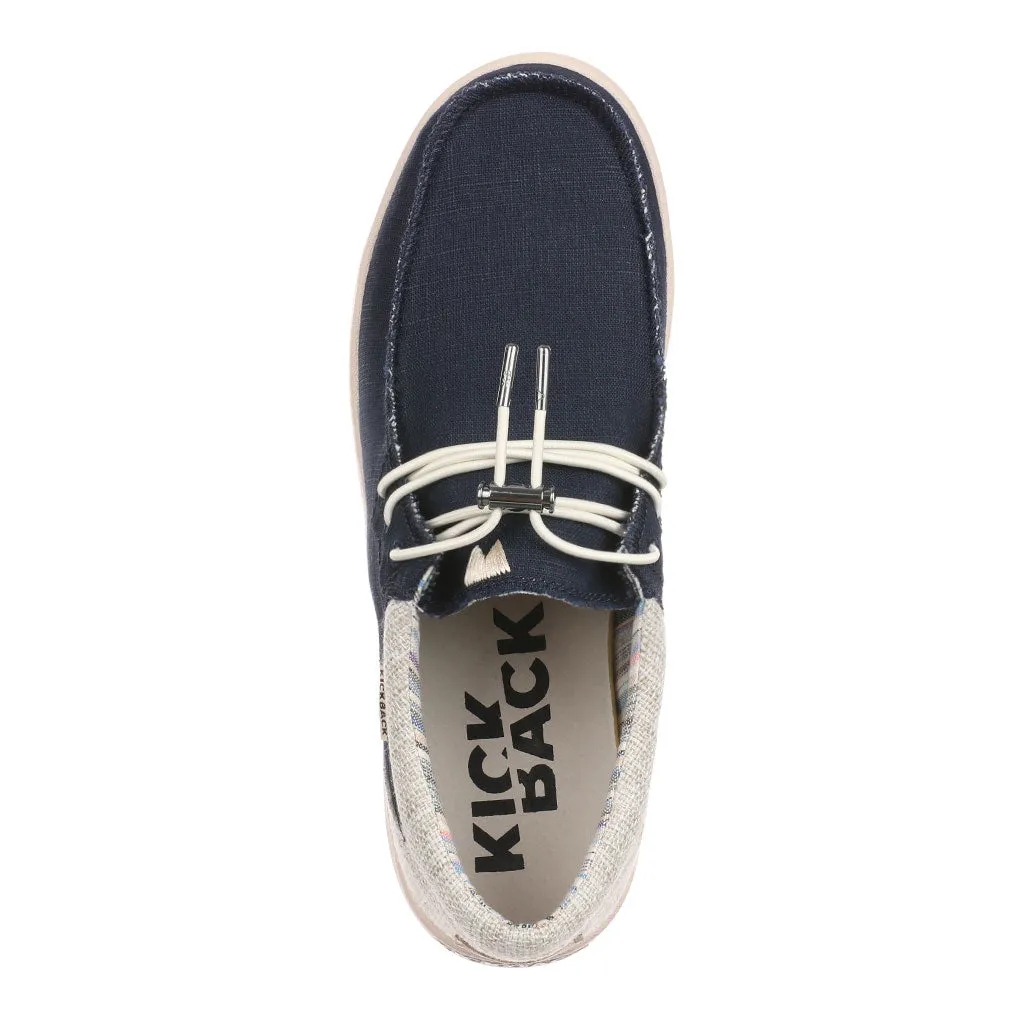 Haven Ramie Linen Deep Navy