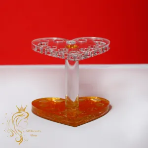 Heart shape brush holder, Brush organizer, brush keeper