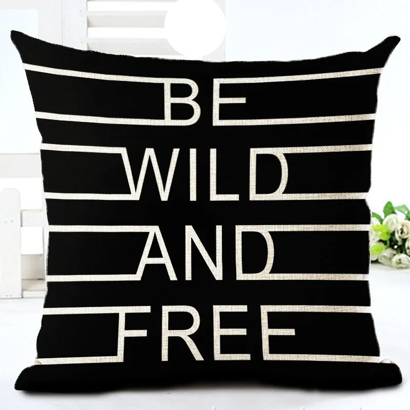 High Fashion Style contracted Cushion Home Decorative Sofa decorative Pillow Cotton Linen Square Almofadas