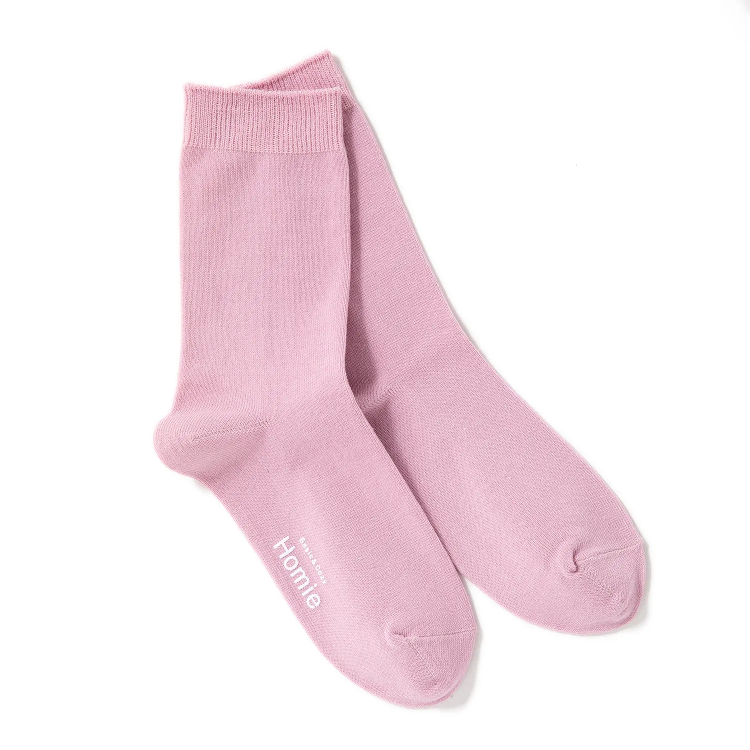 Homie | ホミー　Cotton Linen Color Socks